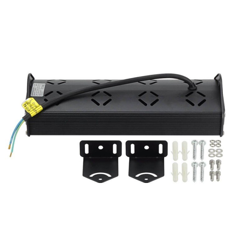 LED linijinis aukštuminis šviestuvas, 50W, šalta balta šviesa, IP65, IK08 LED linijinis aukštuminis šviestuvas, 50W, šalta balta šviesa, IP65, IK08