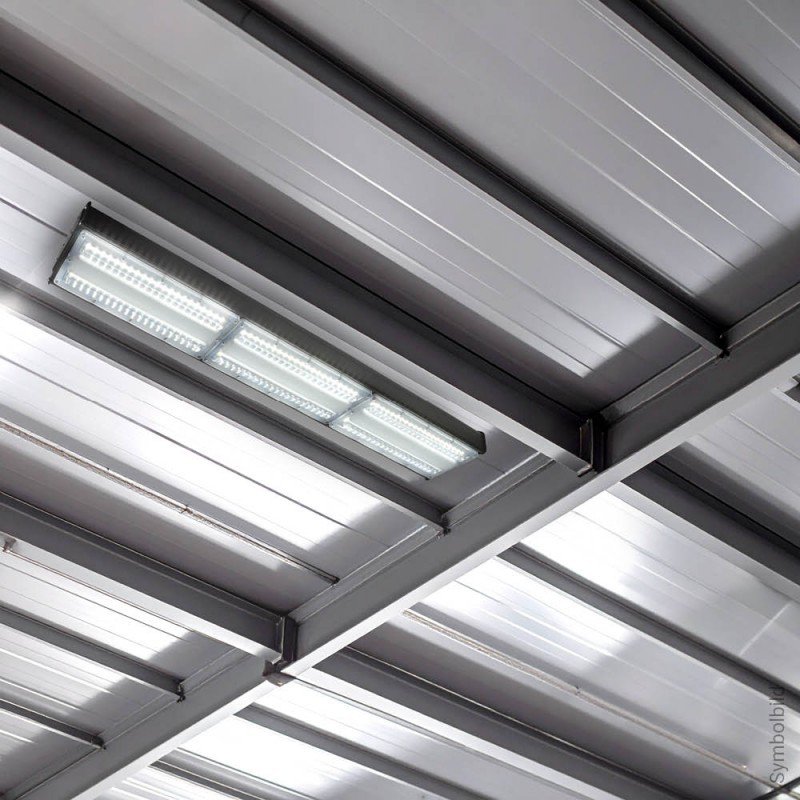 LED linijinis aukštuminis šviestuvas, 150W, šalta balta šviesa, IP65, IK08 LED linijinis aukštuminis šviestuvas, 150W, šalta balta šviesa, IP65, IK08
