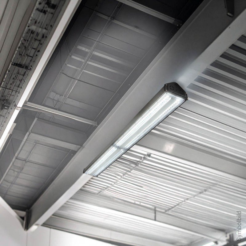 LED linijinis aukštuminis šviestuvas, 200W, šalta balta šviesa, IP65, IK08 LED linijinis aukštuminis šviestuvas, 200W, šalta balta šviesa, IP65, IK08