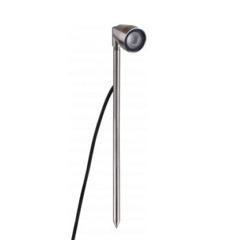 LED taškinis šviestuvas, 1.3W, IK10, šilta balta šviesa