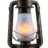 LED pakabinama lempa, 5W, bronzinė, žibalinės imitacija, su baterija LED pakabinama lempa, 5W, bronzinė, žibalinės imitacija, su baterija