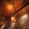 LED pakabinama lempa, 5W, bronzinė, liepsnos imitacija LED pakabinama lempa, 5W, bronzinė, liepsnos imitacija