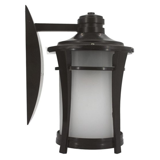 LED sieninė pakabinama lempa, 5W, tamsi bronzinė, liepsnos imitacija LED sieninė pakabinama lempa, 5W, tamsi bronzinė, liepsnos imitacija