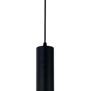 LED lubų šviestuvas, juodas, reflektorius juodas, 300mm