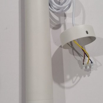 LED lubų šviestuvas, baltas, reflektorius baltas, 300mm