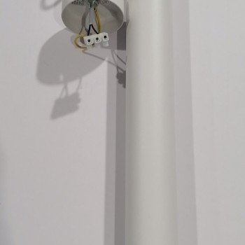 LED lubų šviestuvas, baltas, reflektorius baltas, 500mm