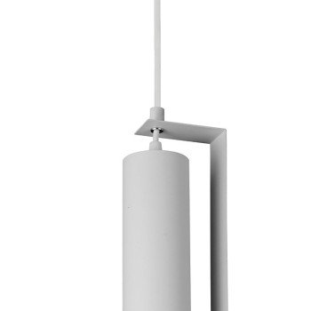 LED lubų šviestuvas, baltas, su rėmeliu, 200mm