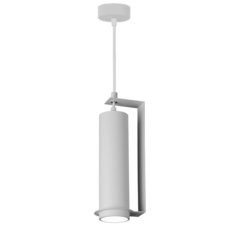 LED lubų šviestuvas, baltas, su rėmeliu, 200mm