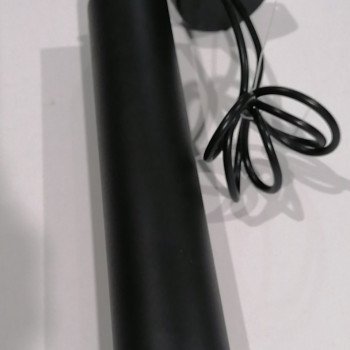 LED lubų šviestuvas, juodas, 300mm