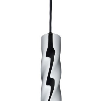 LED lubų šviestuvas, suktas, sidabrinis, 300mm