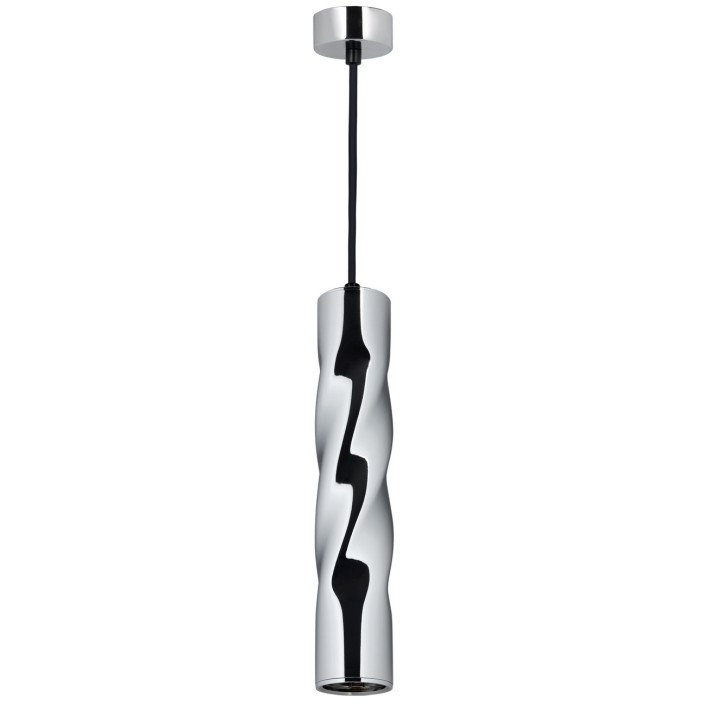 LED lubų šviestuvas, suktas, sidabrinis, 300mm
