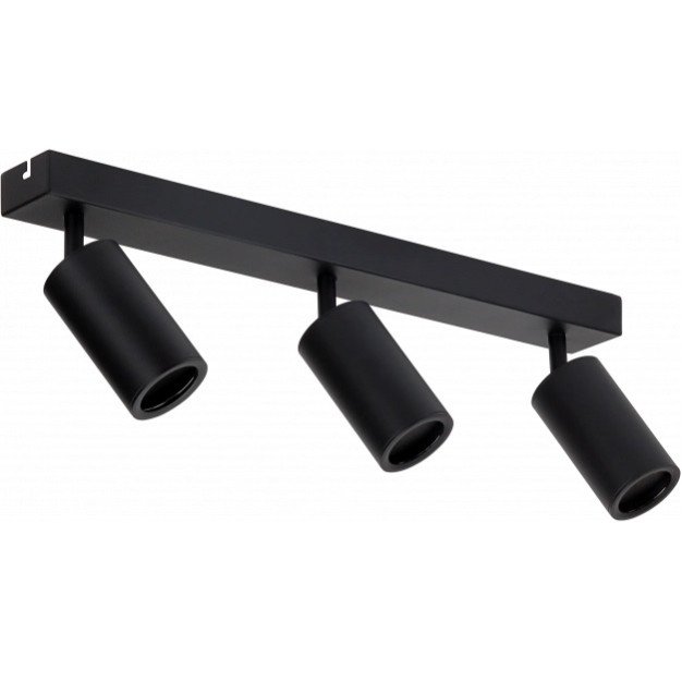 LED taškinis šviestuvas, 3 lemputės, juodas LED taškinis šviestuvas, 3 lemputės, juodas