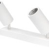 LED taškinis šviestuvas, 2 lemputės, baltas LED taškinis šviestuvas, 2 lemputės, baltas