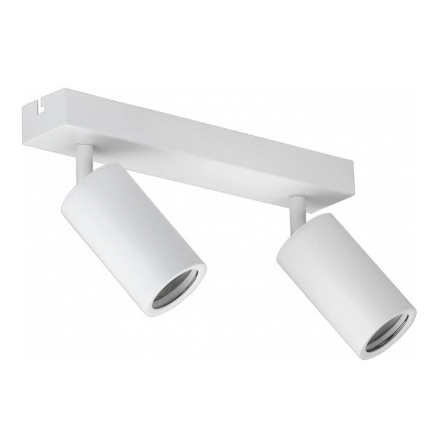 LED taškinis šviestuvas, 2 lemputės, baltas LED taškinis šviestuvas, 2 lemputės, baltas