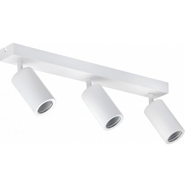 LED taškinis šviestuvas, 3 lemputės, baltas