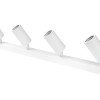 LED taškinis šviestuvas, 4 lemputės, baltas