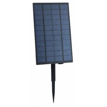 LED lauko saulės girlianda, 10m, 20 lizdų, G50, skaidrios lemputės, šilta balta šviesa