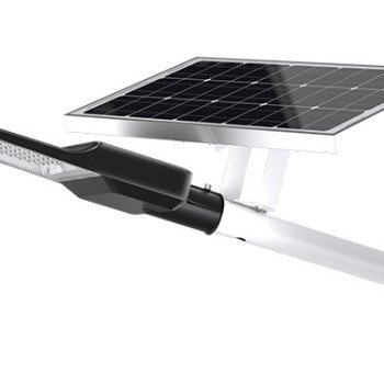 LED saulės gatvės šviestuvas, 30W, šalta balta šviesa