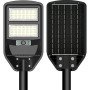 LED saulės gatvės šviestuvas, nuotolinis valdymas, 8W, šalta balta šviesa
