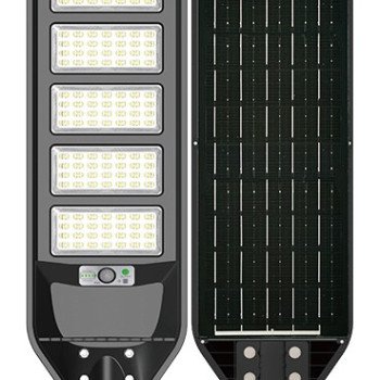 LED saulės gatvės šviestuvas, nuotolinis valdymas, 20W, šalta balta šviesa