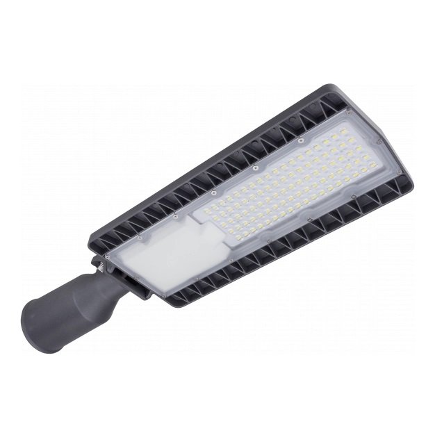 LED gatvės šviestuvas, su viršįtampio apsauga, 150Lm/W, 50W, šalta balta šviesa