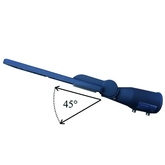 LED gatvės šviestuvas, su viršįtampio apsauga, 150Lm/W, 50W, šalta balta šviesa