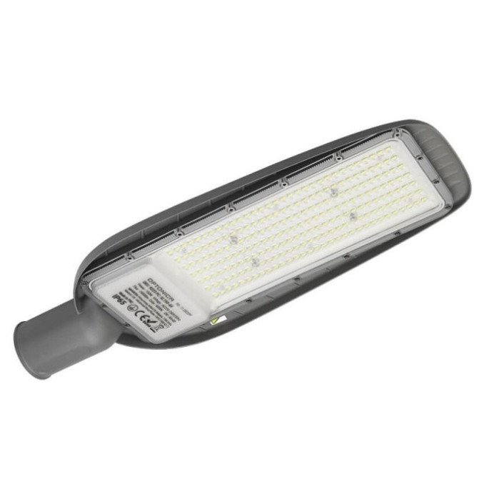 LED gatvės šviestuvas, stiklinis, 150W, šalta balta šviesa