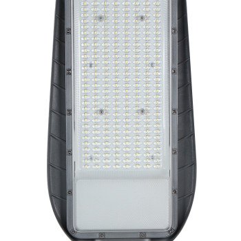 LED gatvės šviestuvas, stiklinis, 200W, šalta balta šviesa