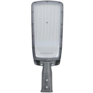 LED gatvės šviestuvas, reguliuojamas spindulys, 5 metai garantija, 150Lm/W, 100W, šalta balta šviesa