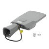 LED gatvės šviestuvas, reguliuojamas spindulys, 5 metai garantija, 150Lm/W, 100W, šalta balta šviesa