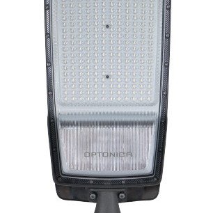LED gatvės šviestuvas, reguliuojamas spindulys, 5 metai garantija, 200Lm/W, 200W, šalta balta šviesa