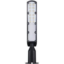 LED gatvės šviestuvas, reguliuojamas spindulys, 3 metai garantija, dienos/nakties sensorius, 100Lm/W, 30W, neutrali balta šviesa LED gatvės šviestuvas, reguliuojamas spindulys, 3 metai garantija, dienos/nakties sensorius, 100Lm/W, 30W, neutrali balta šviesa
