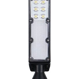 LED gatvės šviestuvas, reguliuojamas spindulys, 3 metai garantija, dienos/nakties sensorius, 100Lm/W, 30W, neutrali balta šviesa