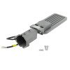 LED gatvės šviestuvas, reguliuojamas spindulys, 3 metai garantija, 50W, šilta balta šviesa