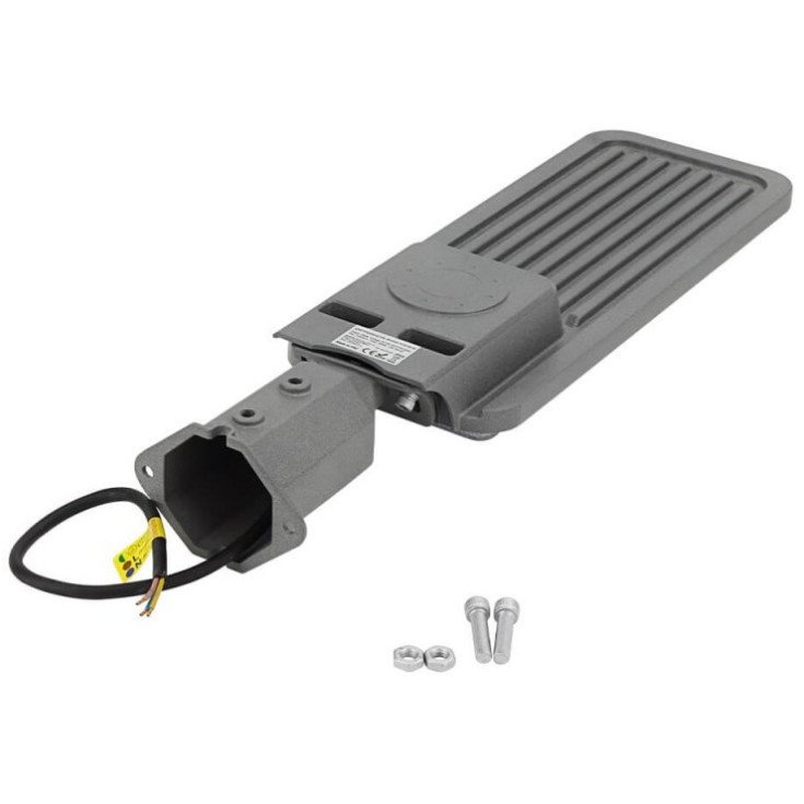 LED gatvės šviestuvas, reguliuojamas spindulys, 3 metai garantija, 120Lm/W, 100W, šilta balta šviesa LED gatvės šviestuvas, reguliuojamas spindulys, 3 metai garantija, 120Lm/W, 100W, šilta balta šviesa