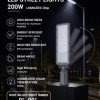 LED gatvės šviestuvas, reguliuojamas spindulys, 3 metai garantija, 120Lm/W, 200W, šalta balta šviesa LED gatvės šviestuvas, reguliuojamas spindulys, 3 metai garantija, 120Lm/W, 200W, šalta balta šviesa