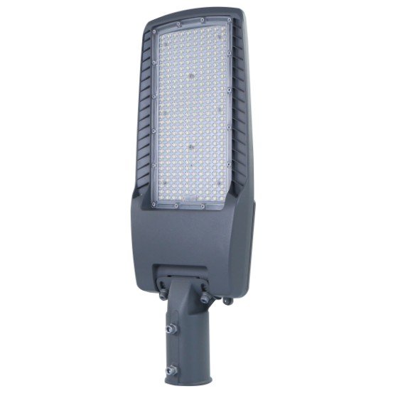 LED gatvės šviestuvas, reguliuojamas spindulys, 150W, neutrali balta šviesa, NEMA jungtis