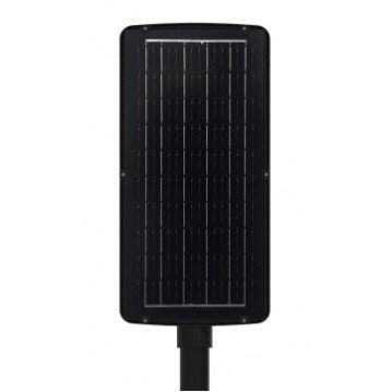 LED saulės gatvės šviestuvas, nuotolinis valdymas, 18W, šalta balta šviesa