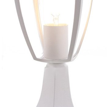 LED pastatoma lempa, matinė, balta