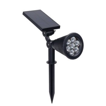 LED saulės sodo lempa, 1.5W, žalia šviesa