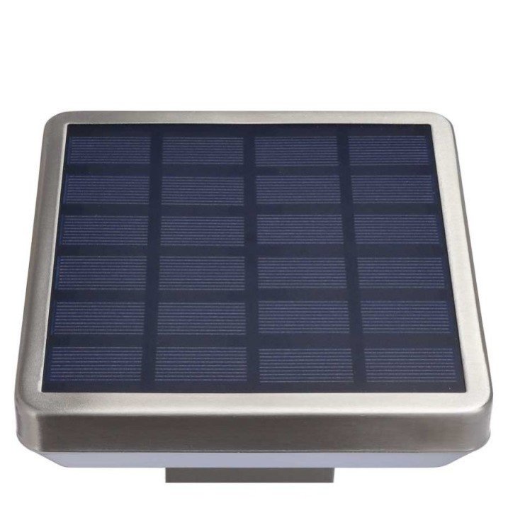 LED saulės sieninis Up šviestuvas, PIR jutiklis, šlifuotas aliuminis, 4.4W, šilta balta šviesa LED saulės sieninis Up šviestuvas, PIR jutiklis, šlifuotas aliuminis, 4.4W, šilta balta šviesa