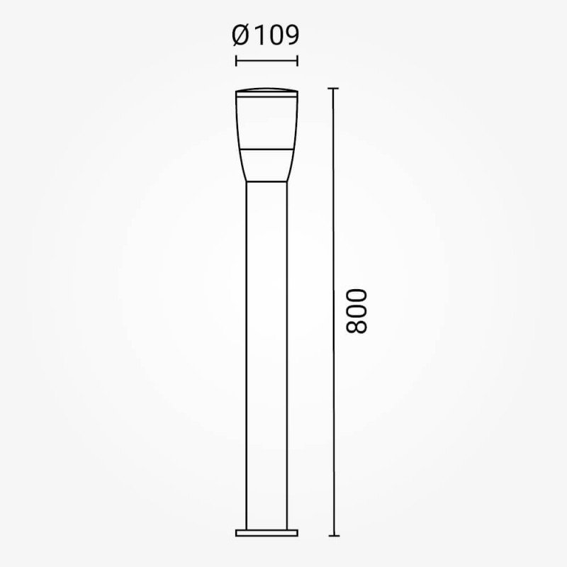 LED vejos lempa, 7W, šilta balta šviesa
