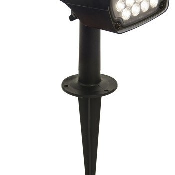 LED saulės šviestuvas 2W, įsmeigiamas, šilta balta šviesa