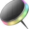 LED saulės sodo šviestuvas, 0.6 W, CCT RGB spalvos LED saulės sodo šviestuvas, 0.6 W, CCT RGB spalvos