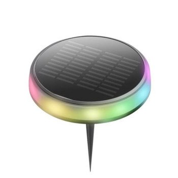 LED saulės sodo šviestuvas, 0.6 W, CCT RGB spalvos