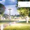 LED parko lempa, 120W, CCT šviesa, juoda