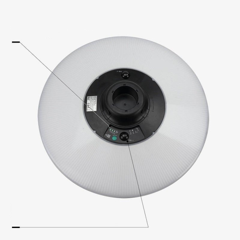 LED saulės sodo šviestuvas, 15W, RGB spalvos