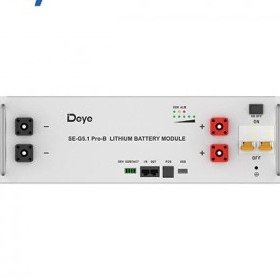 Deye baterija, klasteriui, Li-ion, 51.2V, 5.12kWh, 100Ah
