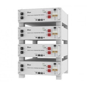Deye baterija, klasteriui, Li-ion, 51.2V, 5.12kWh, 100Ah
