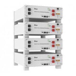 Deye baterija, klasteriui, Li-ion, 51.2V, 5.12kWh, 100Ah